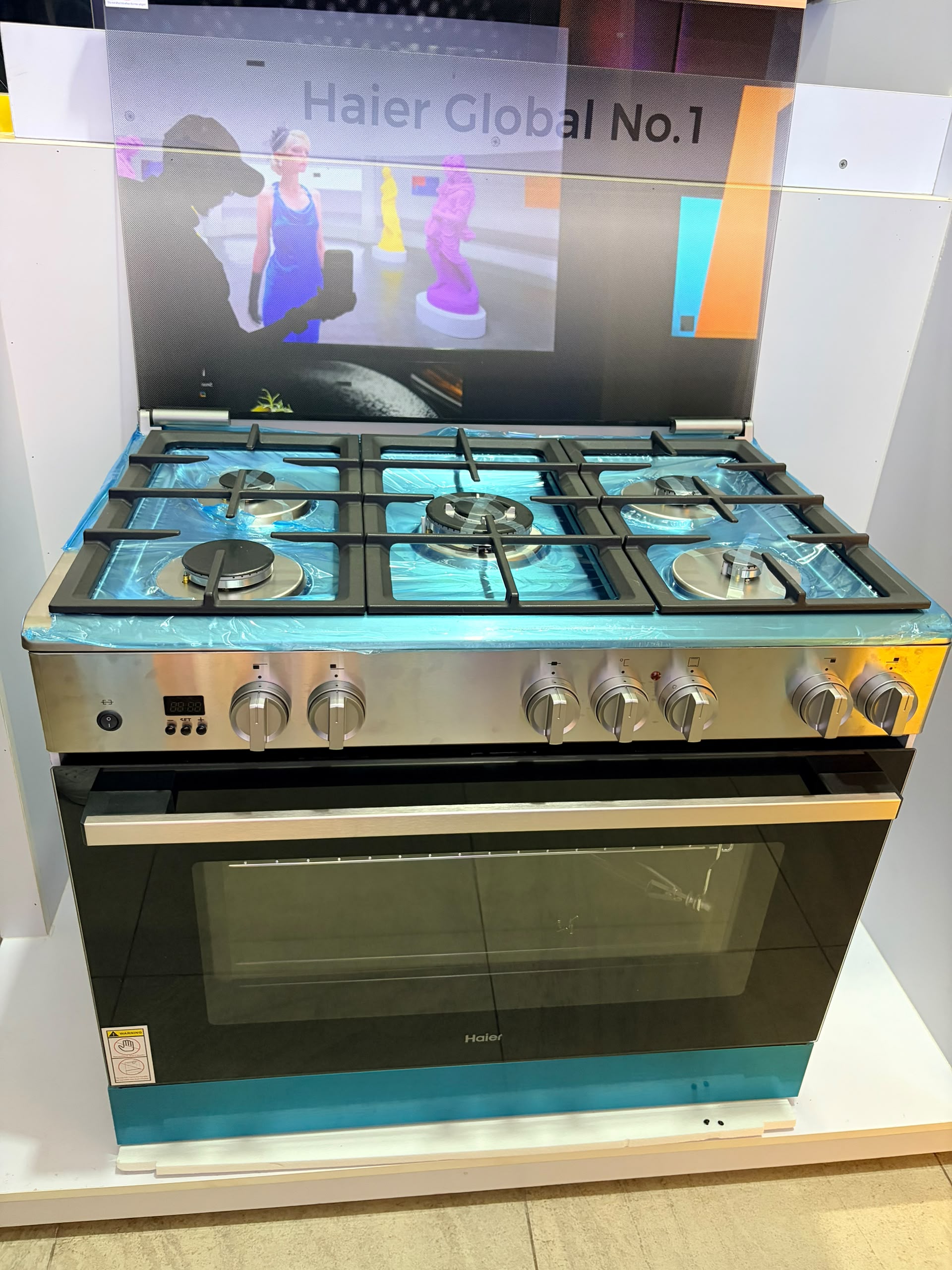 HAIER HCR6050EES – 5 Gas & Electric Oven 90CM